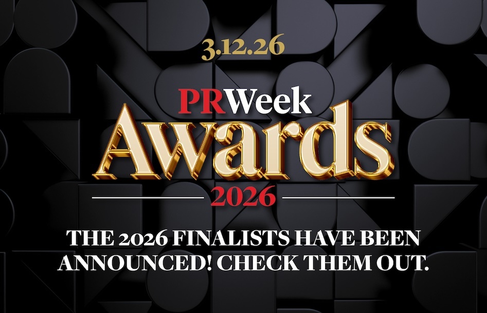 Prweek awards finalists 2026 PRW article